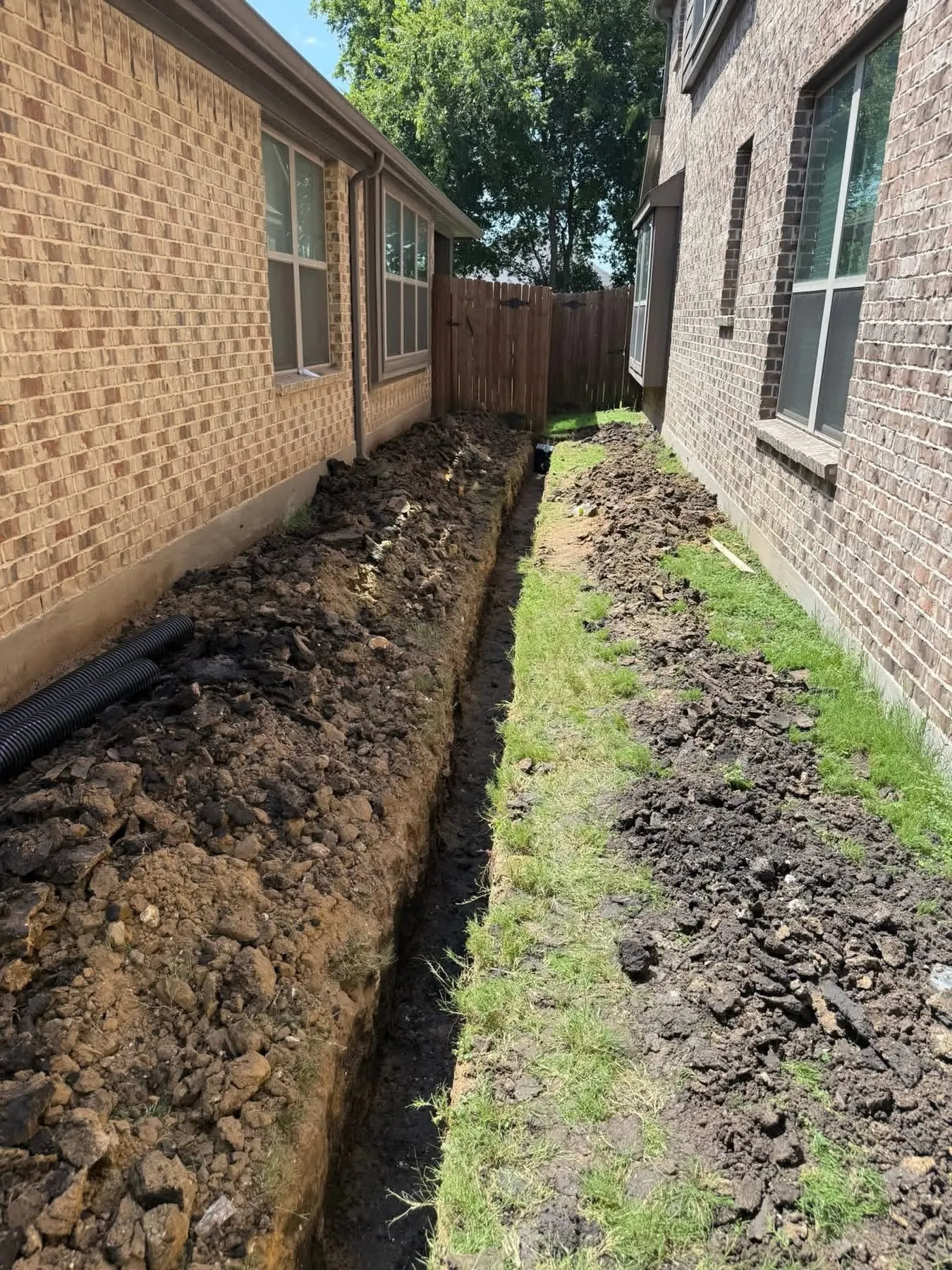 French Drains & Drainage project photo