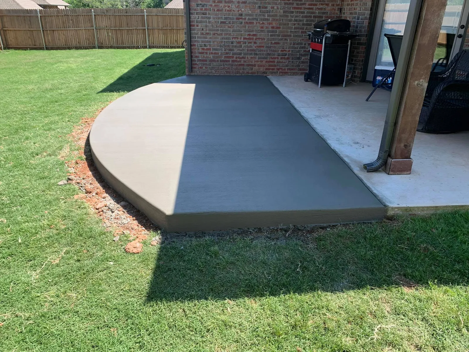 Residential Concrete project in Aledo, TX